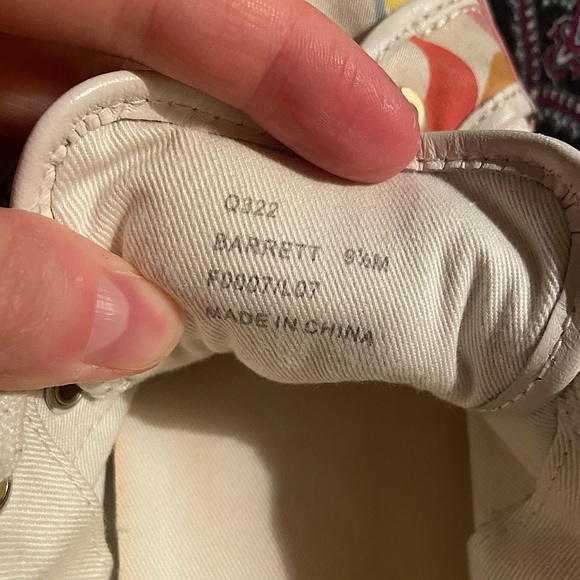 Coach Barrett Sneakers Multi Colored Size 9.5 - Picture 10 of 10